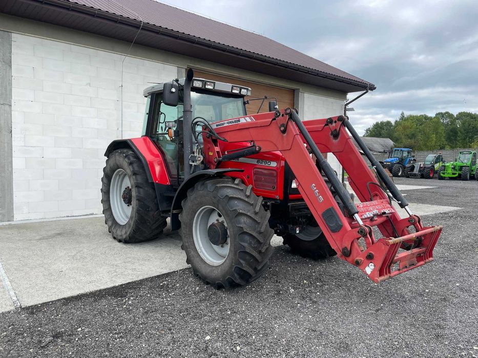 Massey Ferguson 6290 z TUR Quick Q65 z Niemiec 6490 Trzyciąż • OLX.pl