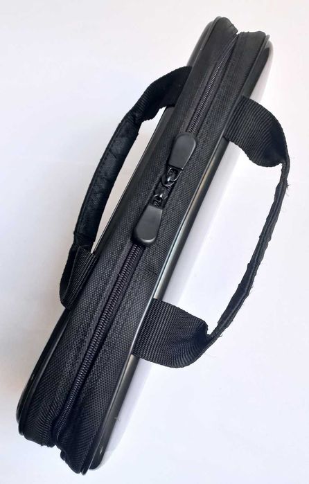 Mala Pasta Mão PC Portátil Preto Rígida