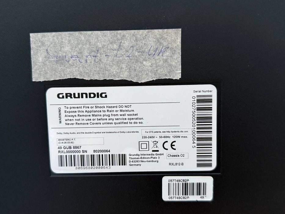 Телевізор Grundig  – 49”, 4K UHD, Smart TV