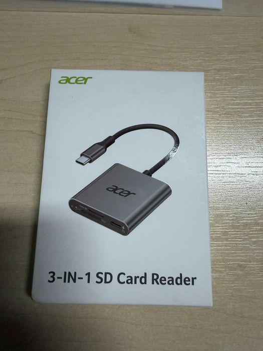 Acer Czytnik kart SD 4.0, czytnik kart UHS-II Micro SD USB C