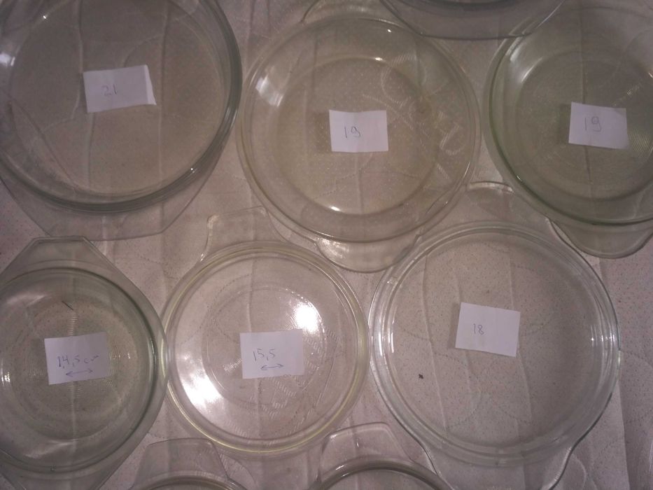 крышки стеклянные  для кастрюль запікання гусятниці