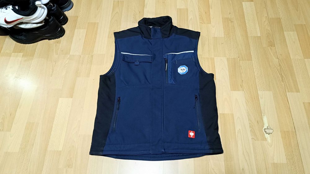 Ocieplana kamizelka softshell ENGELBERT STRAUSS MOTION r.L stan idealny