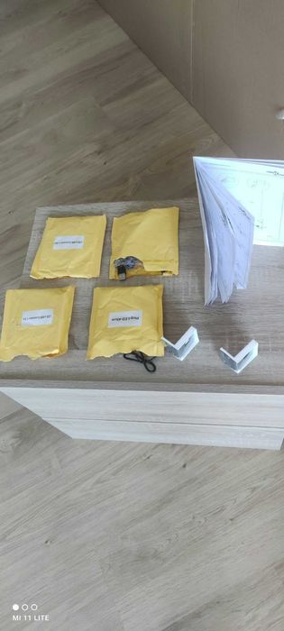Mesas de cabeceira de parede com led
