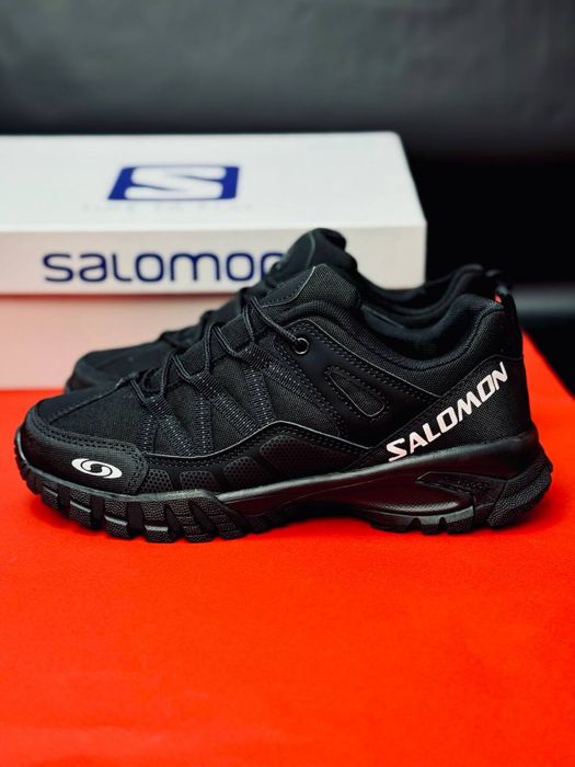 Salomon waterproof/ мужские кросовки на весну саломон/соломон кожаные