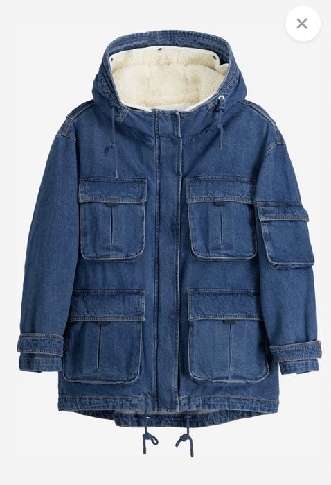 Kurtka parka bershka