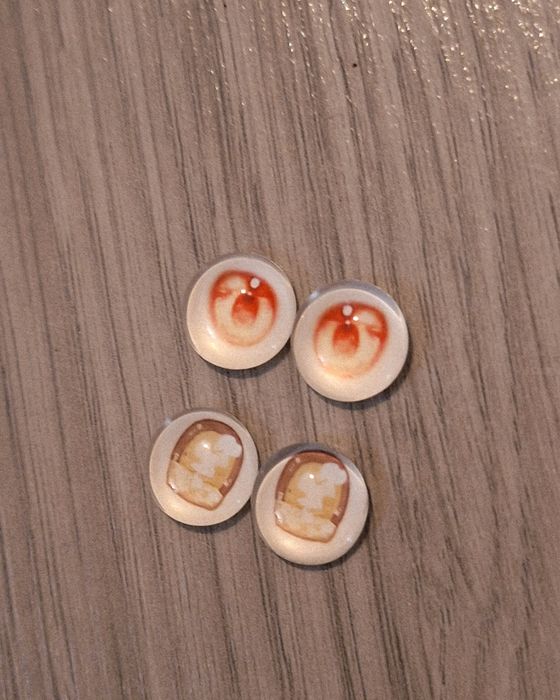 Nowe oczy dla lalki 12mm różne kolory bjd