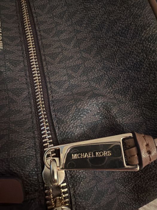 Michael Kors Rhea Zip plecak damski brązowy MK – NOWY oryginalny