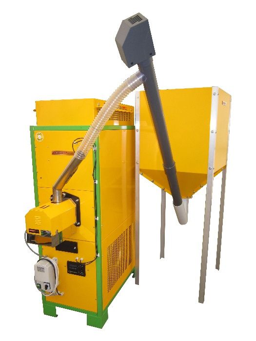 Nagrzewnica pelletowa PLV 20-45kW thermostahl