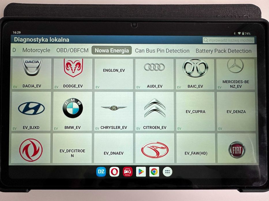 Diagzone (Launch)  Nowy Ciężarowe EV motocykle osobowe  licencja rok