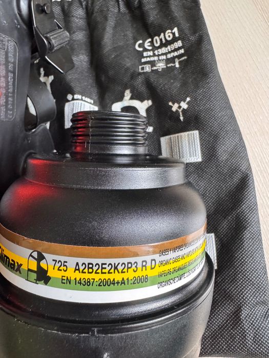 Maska pełnotwarzowa Climax 731-C + filtr Climax 725 A2B2E2K2P3 R D – NOWA