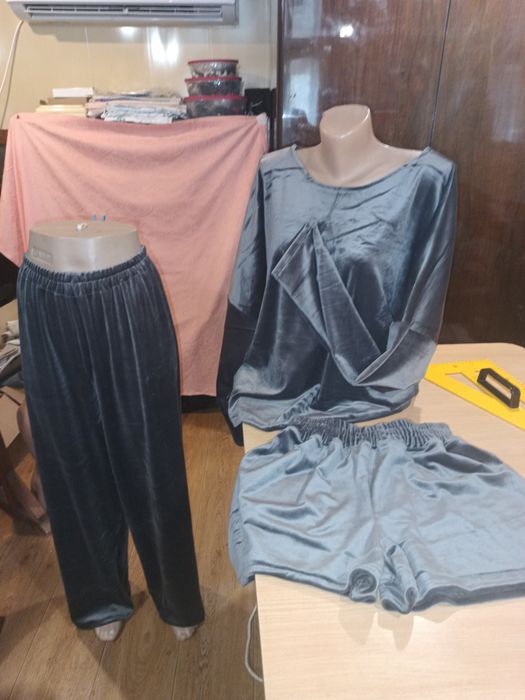 Спорт костюм з велюру 3-ка