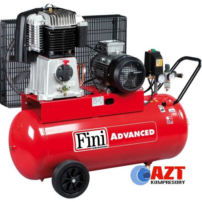 AZT Kompresor tłokowy sprężarka FINI BK 119-90-5,5 14 BAR