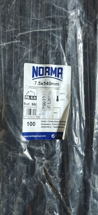 Opaski zaciskowe Norma 540mmx7,5mm