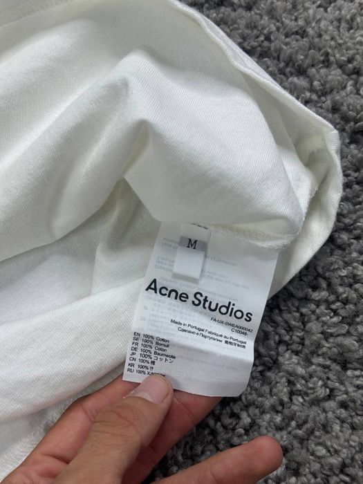 Без Предоплат‼️ Лонгслів ВІД БРЕНДУ Acne Studio Колір:Чорний / Блий