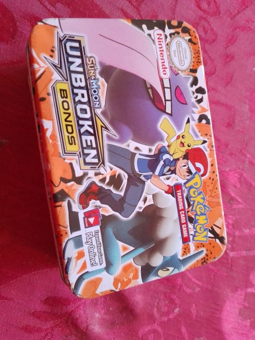 Lata mistério Pokémon C/43cartas15E-CDRom Strauss Interactivo8EDesde3E