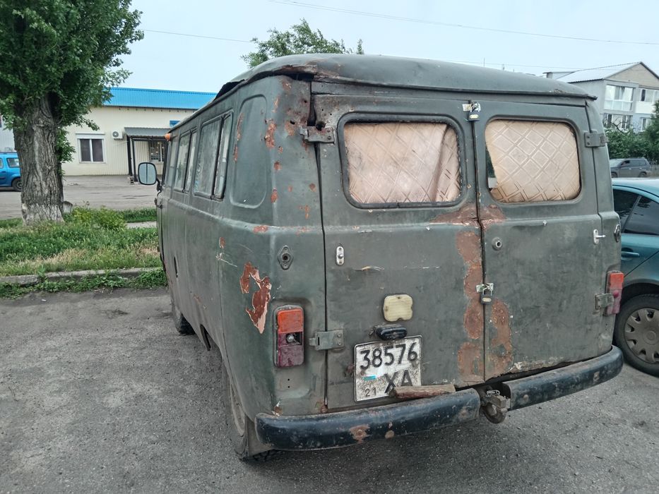УАЗ буханка на ходу!
