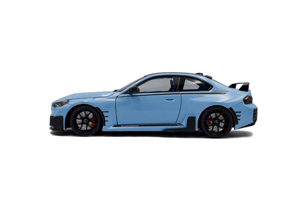 BMW M2 Performance Parts (G87) 2024 Zandvoort blue 1:18 Solido