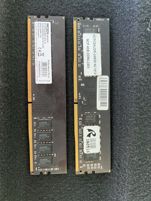 Модулі оперативної памʼяті, ОЗУ ddr4 та ddr3