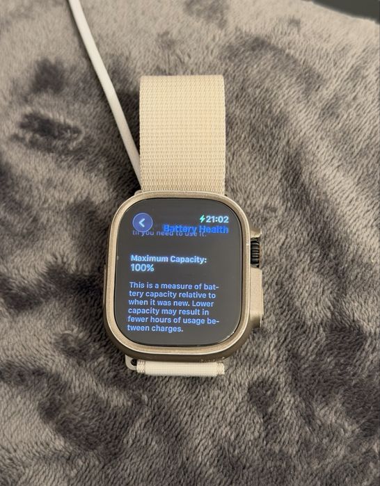 Apple watch ultra 3 100%