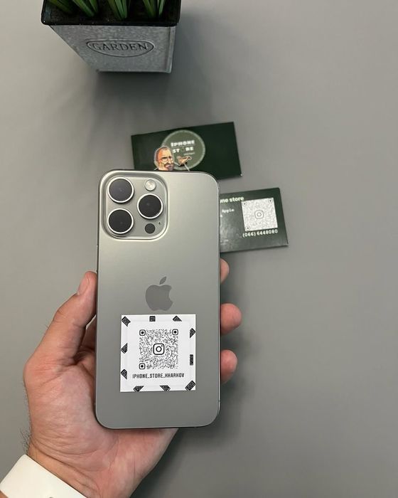 iPhone 15 Pro Max,512GB,Natural!!!Neverlock!Гарантия!Магазин