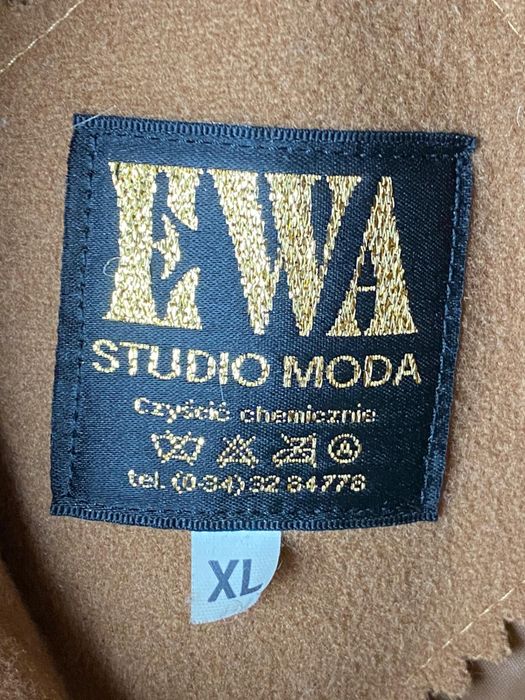 Rewelacyjny plaszcz zimowy Ewa Studio Moda, XL