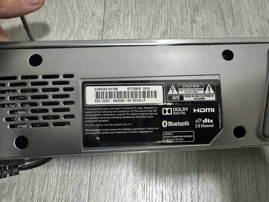 Barra de som LG NB4540