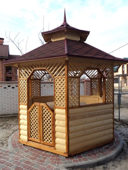 Беседки(альтанки) від виробника. Вироби з дерева.