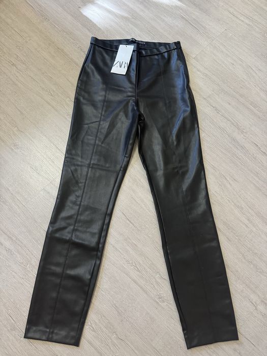 Шкіряні штани Zara