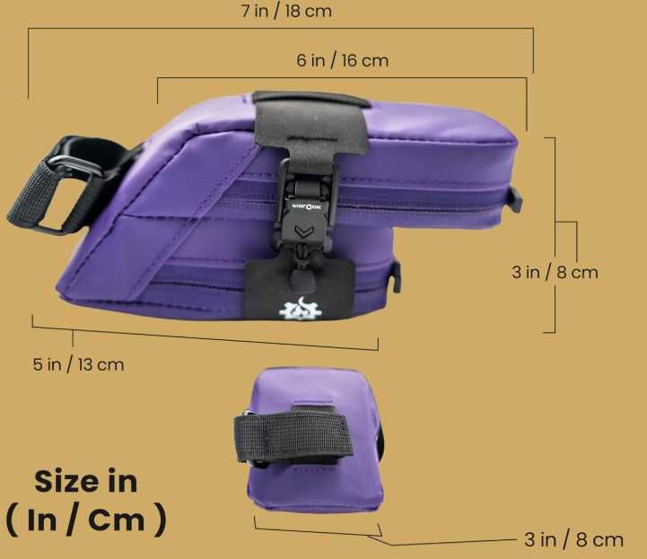 Sakwa rowerowa pod siodełko torba na rower