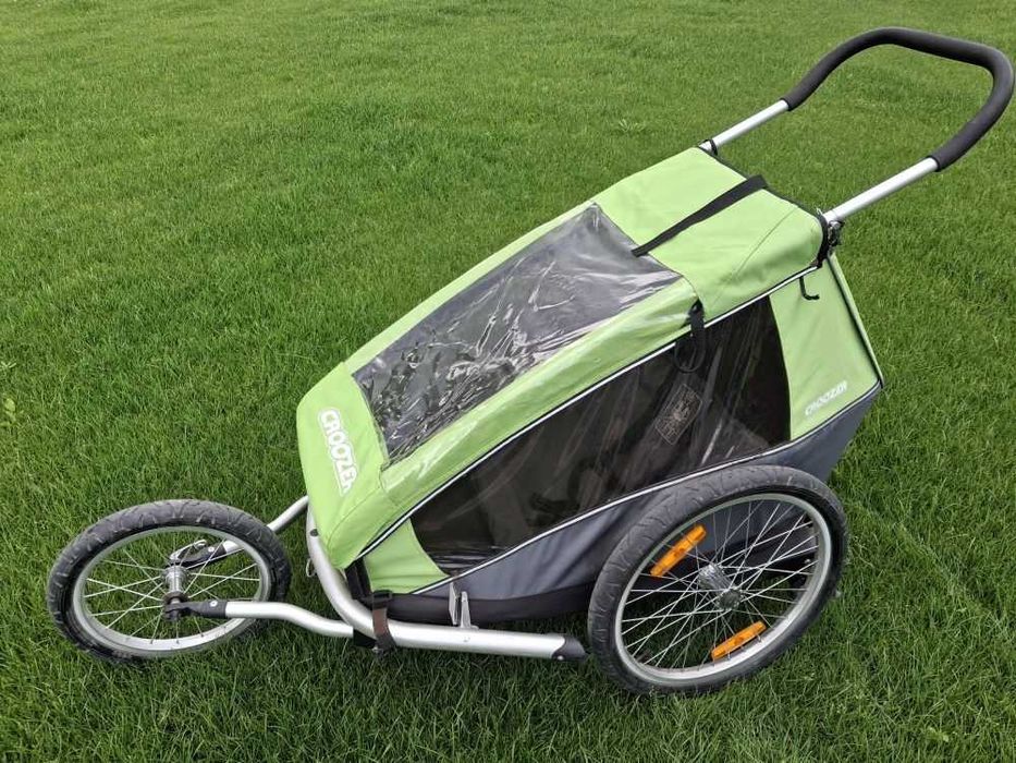 Croozer Kid 1 przyczepka rowerowa 3w1 w dobrym stanie