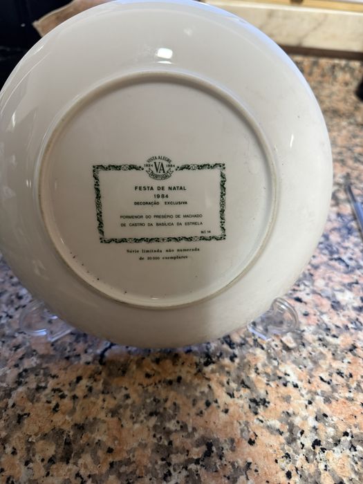 Prato decorativo catolico