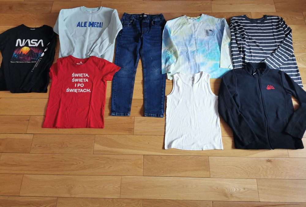 Paka ubrań 146 wiosna chłopiec H&M Re