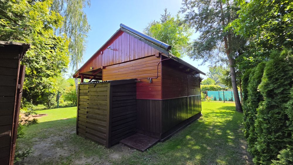 Działka rekreacyjna, 100m od rzeki, 200m od plaży