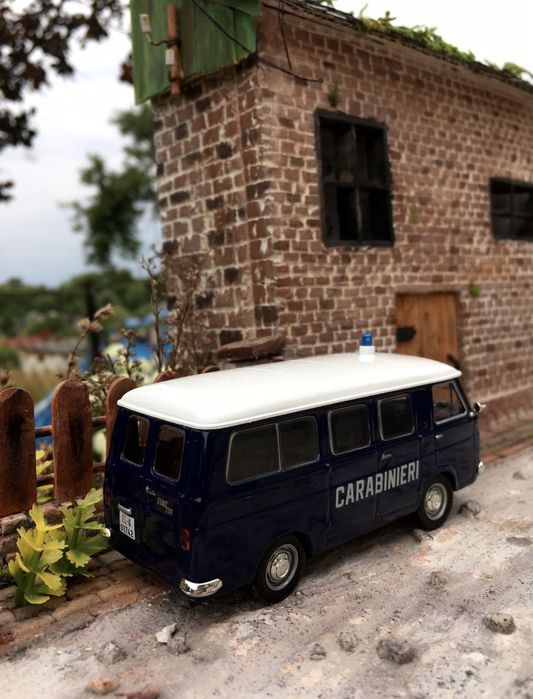 Prospekt- FIAT 238 MINIVAN 1965-auta,model,wozy policyjne,kolekcja