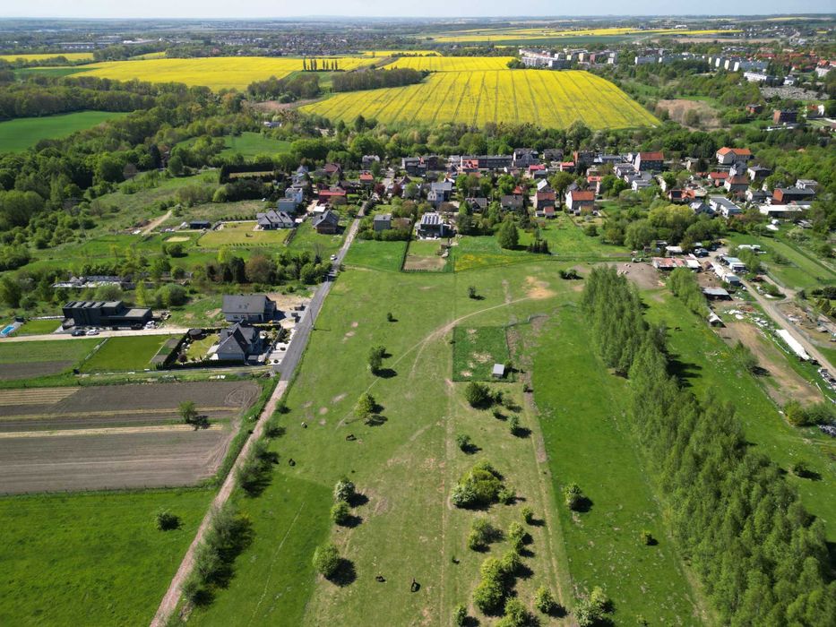 Zabrze Urokliwa działka ul. Gnieźnieńska