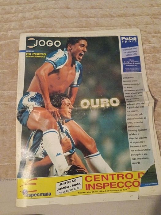 Jornal porto pentacampeão
