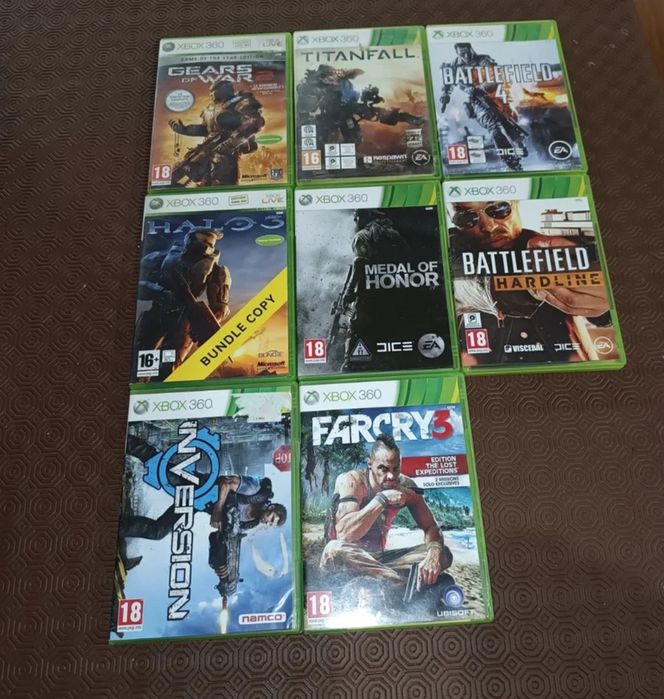 Diversos Jogos Xbox 360 - Vários preços.