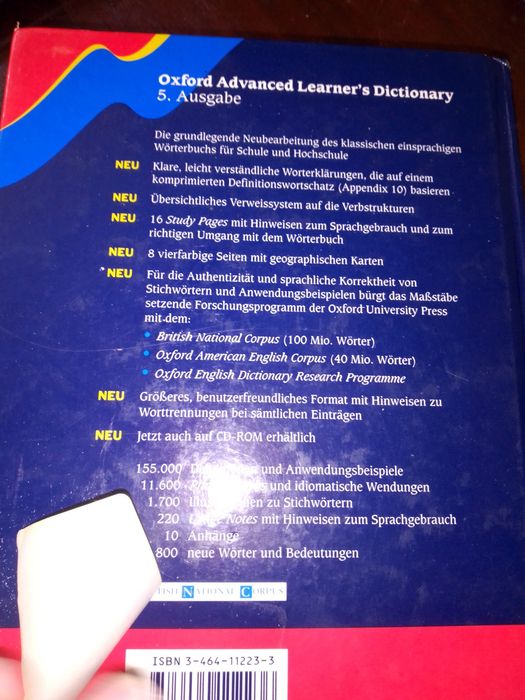 Dicionário inglês Oxford