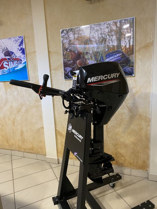 Nowy silnik zaburtowy Mercury F15 ELH rumpel długa stopa
