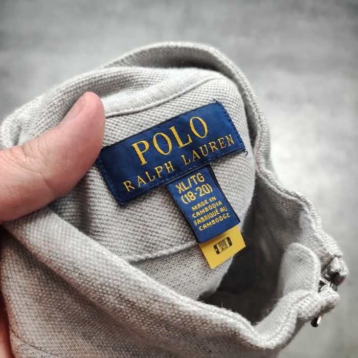 MĘSKA Bluza Elegancka PREMIUM Pętelka Sweter Bawełna Polo Ralph Lauren