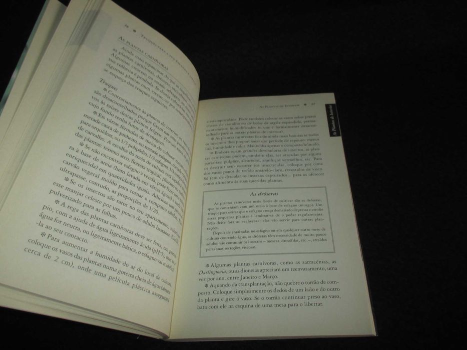 Livro Truques Milagrosos Para a Sua Varanda e Jardim