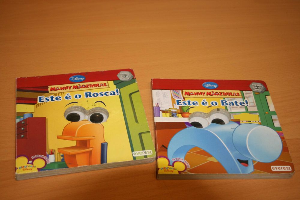 Conjunto Livros "Manny Mãozinhas"