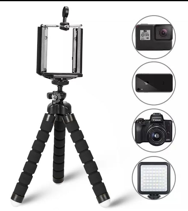 Гнучкий трипод для телефона , екшн камери