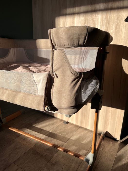 Łóżeczko dostawka z materacem Momi Smart Bed