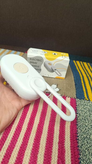 Щіточка чесалка для тварин парова щітка для котів котов гребінець