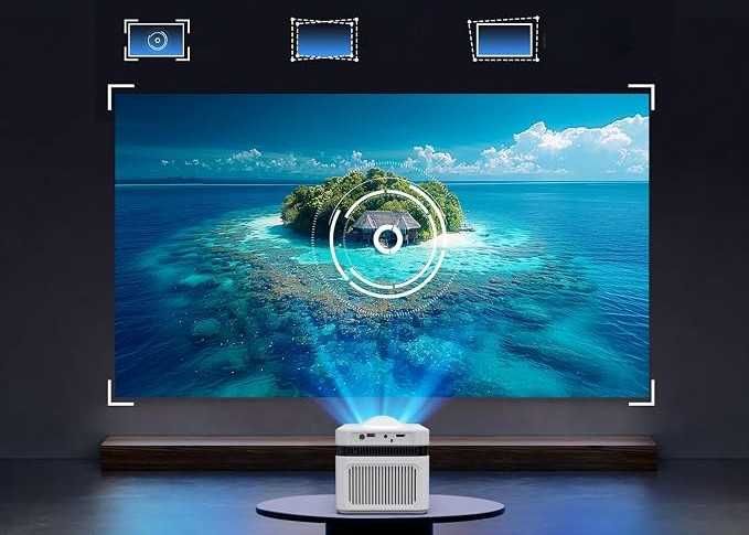 Magcubic HY450 NTV 5G WiFi 6 BT 5.0 Smart Projector z Oficjalnymi Aplikacjami TV