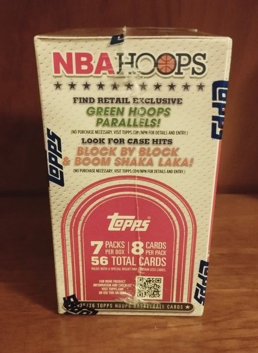 2025-26 NBA Hoops Value Box