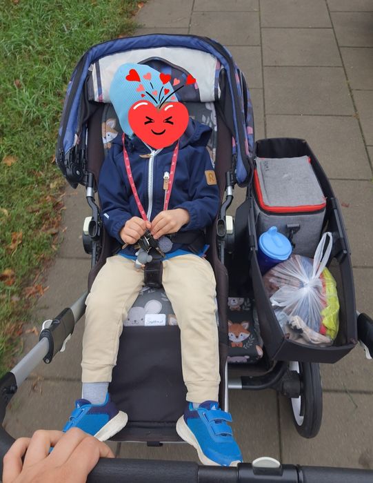 Bugaboo Donkey wózek bliźniaczy 2w1 (żelowe koła) + gratisy