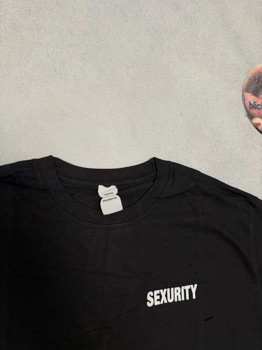 футболка Protocol Index Sexurity S M L balenciaga rick owens project gr mastermind