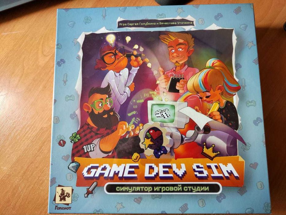 Настольная игра IT Game Dev Sim: симулятор игровой студии (NEW)